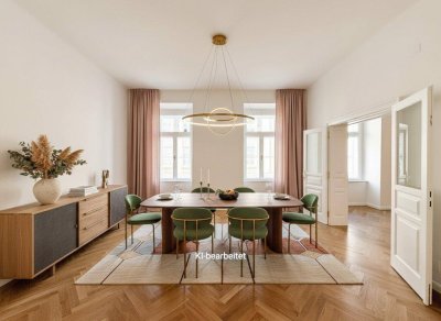 Wohnen im Gründerzeitjuwel - Nähe Votivpark - wunderschön sanierte 5-Zimmer-Altbauwohnung