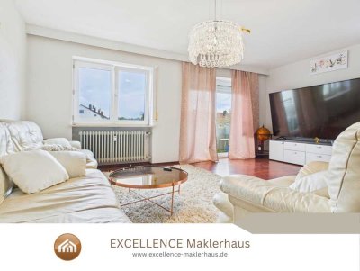 3,5-ZIMMER-WOHNUNG mit Balkon und Stellplatz in ruhiger Lage von Günzburg