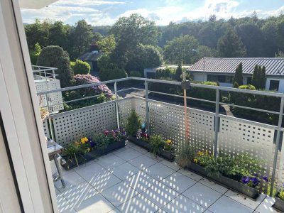 Freundliche und helle 3-Zimmer-Wohnung mit Balkon in wunderschöner Aussichtslage