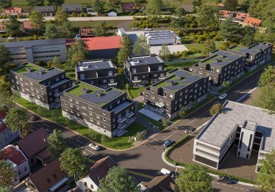 Citywohnen Murrgärten - Haus 3 - EG - Wohnung 02 mit 84m² Gartenanteil