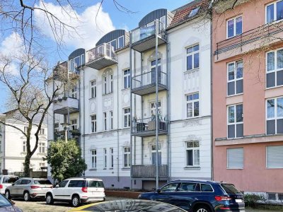 Charmante 1-Zimmer-Dachgeschosswohnung mit Weitblick über einen grünen Park sowie die Dahme!