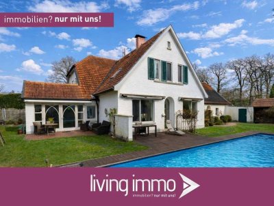 Traumhaftes Einfamilienhaus für große Familien auf parkähnlichem Grundstück mit extra Baugrundstück