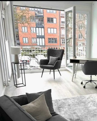 Erstbezug nach Modernisierung: 2 Zi. Wohnung in Hamburg-Harvestehude