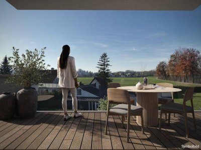 Jetzt sichern: Penthouse in Linz-Pichling - Wohnen im Grünen - rascher Baufortschritt!