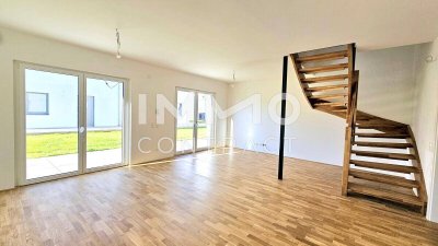 Moderne Doppelhaushälfte im Erstbezug, familienfreundliche Lage - schlüsselfertig &amp; provisionsfrei