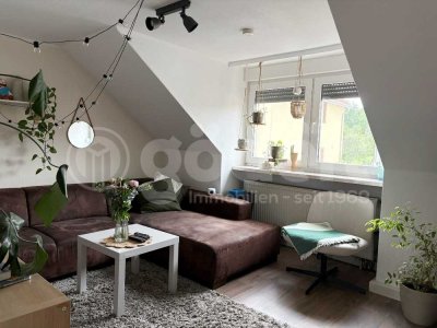 Gemütliche DG-Wohnung in der Stadt!