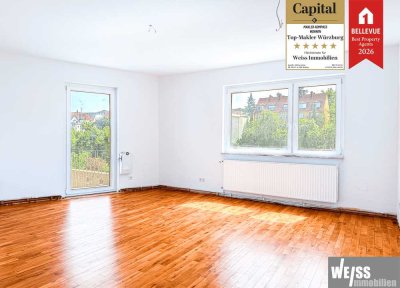 Hochwertig renovierte 3 Zimmer Wohnung mit 2 Balkonen in Top-Lage in der Sanderau