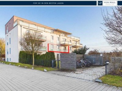 Moderne 2-Zimmer-Wohnung mit Westbalkon, Aufzug und Tiefgarage