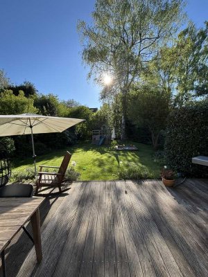 DO -nördl. GARTENSTADT, kernsanierte EG Wohnung mit Garten + Terrasse (3-4 Zimmer) - Einbauküche