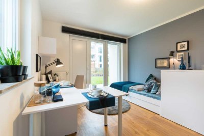 Helles möbliertes Apartment mit Balkon und ALL-IN-Miete am Campus Babelsberg