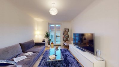 1. DG im Schutzengel-Hof: Neubauhit mit West-Terrasse (Nachmitagssonne)