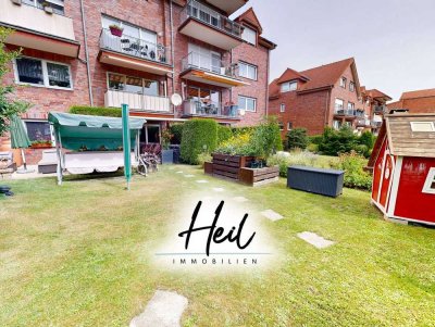 Moderne 3-Zimmer Wohnung I Gartenanteil I Barrierefrei I Einbauküche I Stellplatz