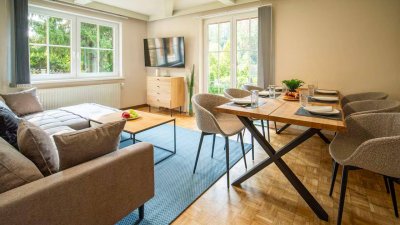 Provisionsfrei: Moderne Gartenwohnung mit Terrasse direkt beim Tennisplatz – Velden am Wörther See