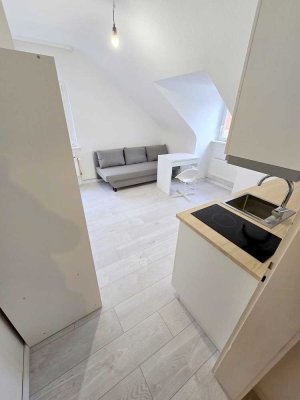 Frisch renoviert + neu möbliert! Kleines, gemütliches 1 Zimmer Apartment - Frankfurt-Griesheim