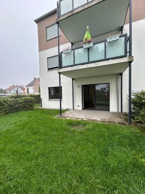 Verwirklichen Sie Ihre Gartenträume - tolle 3 Zimmer Neubauwohnung mit eigenem Garten