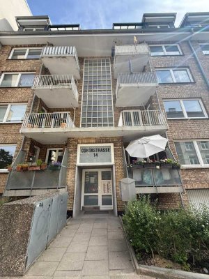Sehr gut geschnittene 2,5 Zimmerwohnung Grenze Eimsbüttel beste Lage nähe Univiertel mit EBK