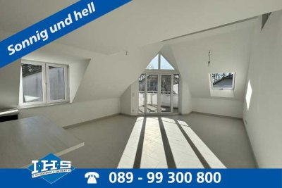 Exklusive 3-Zimmer-Wohnung mit Galerie in ruhiger Lage - Am Hachinger Bach