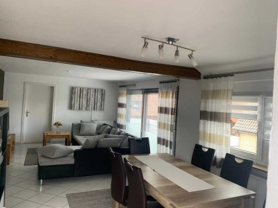 Schöne Dachgeschosswohnung mit großer Dachterrasse in Sulingen zu vermieten