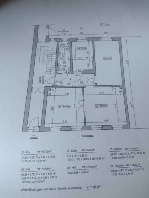Fast barrierefreie Erdgeschoß Wohnung im Altbau