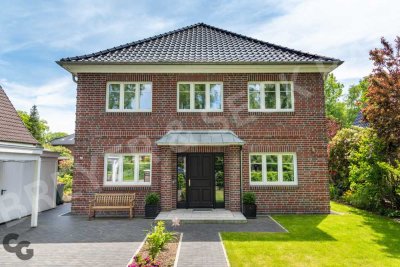 Villa im Stil der Hamburger Kaffeemühle mit Endenergiebedarf A+