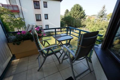Eine gepflegte Zweizimmerwohnung Am Wachtelberg in der Baumblütenstadt