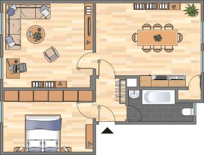 2-Zimmer-Wohnung in Dortmund