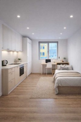 Erstbezug nach Sanierung – stilvolles 1-Zimmer-Apartment in Erlangen