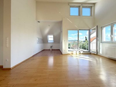 Zwischen Stadt und Natur Wohnqualität mit WOW-Effekt – Dachgeschosswohnung in Bestlage von Rüppurr