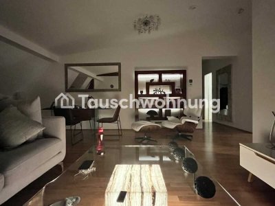 Tauschwohnung: Suche große Whg/Haus mit Balkon/Garten für 3-Zi Dachgescho
