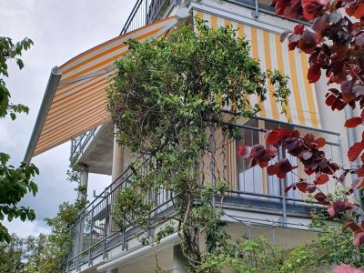 Freundliche, gut ausgestattete 2-Raum-EG-Wohnung mit EBK und Balkon in Sennfeld