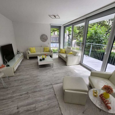 BIETERVERFAHREN: Moderne 4 Zi.-Wohnung mit idealer Raumaufteilung+gr. Sonnenterrasse!