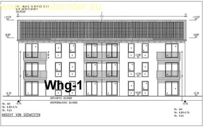 Projektierte 4-Zi-Whg / WFL ca. 99 m² / beste Bauqualität-KfW 40 QNG Qualität / jetzt clever kaufen