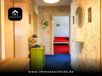 PROVISIONSFREI : 3-Zimmer-Wohnung mit Balkon, Garage & Mieteinnahmen