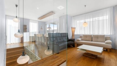 Penthouse-Maisonette in Toplage mit privatem Liftzugang