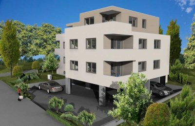 Attraktive Neubau "Wohnung 1", 53m² im EG mit Balkon und Tiefgarage