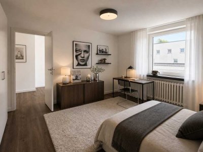 Modernisierte 3-Zimmer-Wohnung mit Balkon in Aachen - Burtscheid
