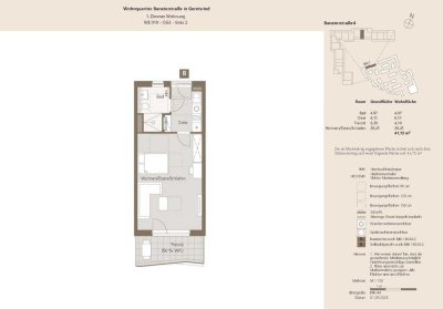 FF-Wohnungstyp 1-Zimmer