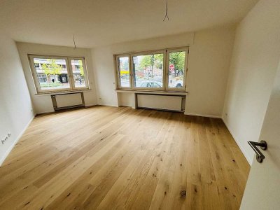 Alles neu - Komplettmodernisierung: 3 Zi.ETW mit Balkon, Parkett, superschickem Bad etc. !