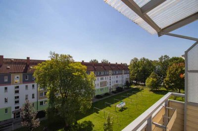 Alles im Blick! Kleine Starterwohnung mit Balkon
