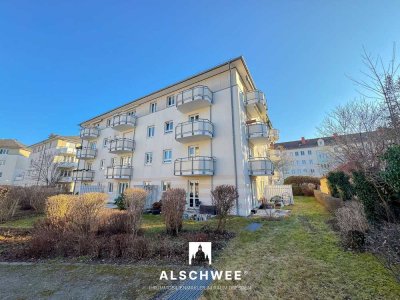 *LEERE*Wohnung mit Garten & zwei Terrassen in nächster Nähe vom Großen Garten inkl. TG!