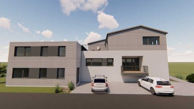 4-Zi.-Wohnung 119m² gr. Dachterrasse, ruhig, energieeffizient