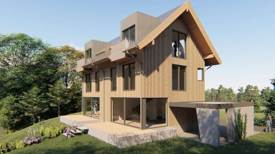 HINTERSEE | Baugrund mit fix fertiger Einreichplanung für Doppelhausvilla in herrlicher Grünlage