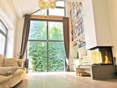 Designer Loft über zwei Etagen mit zwei großzügigen Terrassen