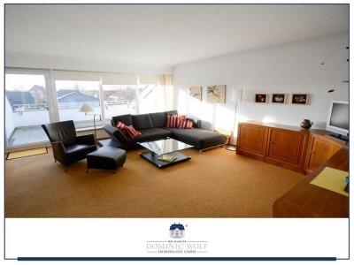 Strandnahe Wohnung mit Dachterrasse