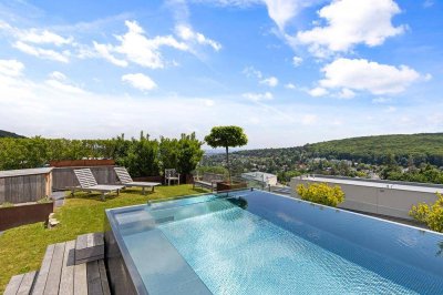 ON TOP OF VIENNA - Penthouse mit Infinity-Pool und Blick über ganz Wien!