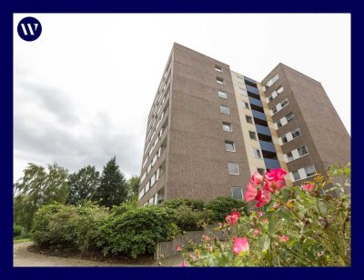 Helle 2 Zimmer & Balkon in grüner Citylage - renoviert, guter Schnitt, Wannenbad, Aufzug