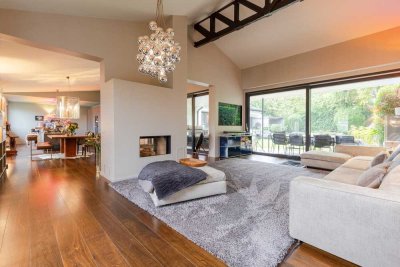 Stilvolle Villa mit moderner Ausstattung und Gartenidyll