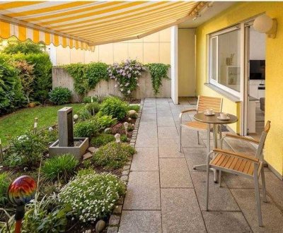 Erdgeschosswohnung mit Garten und Tiefgarage