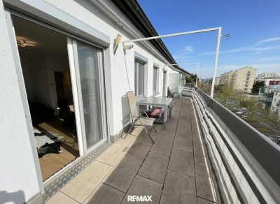 2-Zimmerwohnung mit wunderschöner 27m²-Sonnenterrasse