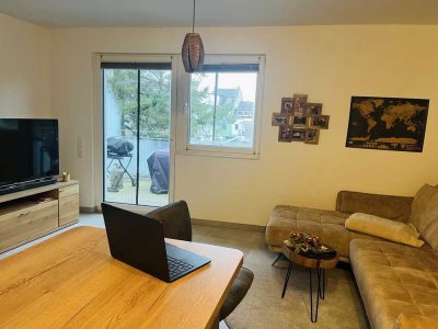 Stilvolle, neuwertige 2-Zimmer-Wohnung mit Balkon in Frechen